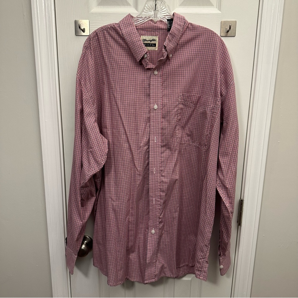 Men's Plaid Casual Shirt 2XL